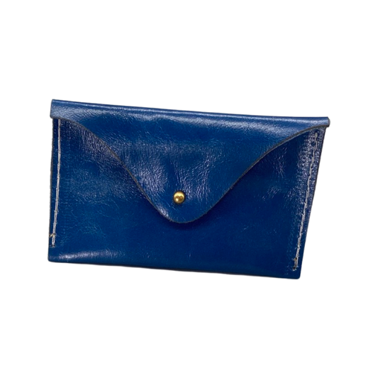 Blue card holder